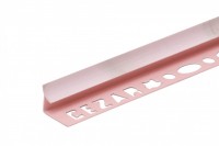 Профиль для плитки внутренний широкий L= 2,50m Розовый крем